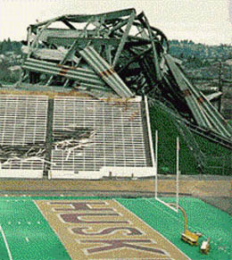 Huskey Stadium Collapse